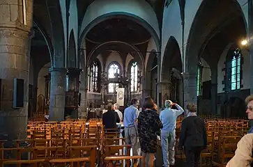 Intérieur de l'église.
