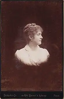 Marguerite Poelaert, fille de l'architecte Joseph Poelaert, épouse de Maurice Pauwels.