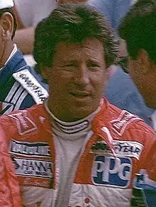 Portrait de Mario Andretti.