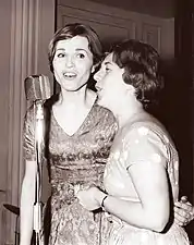 Avec Beti Jurković (sl). Photo : Jože Gal