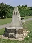 Borne au point de départ