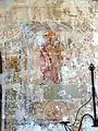 Peinture murale côté nord (figure d'Apôtre).