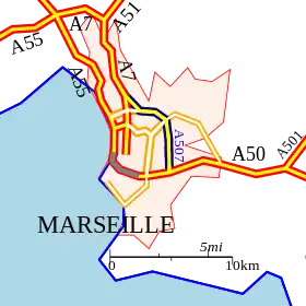 Carte de la route.