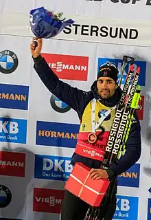 Martin Fourcade en 2017.