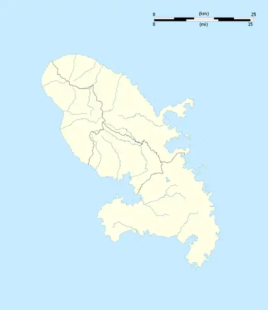 Voir sur la carte administrative de Martinique