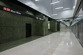 Image illustrative de l’article Mas Blau (métro de Barcelone)
