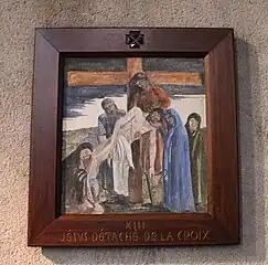 Chemin de croix actuel - Station XIII.