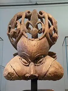 Masque royal tukah (XVIIIe siècle).