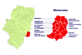 Localisation de Matarraña
