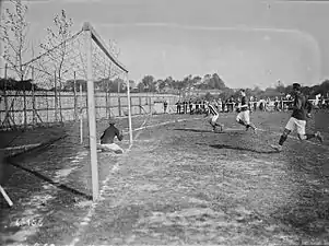 Match AS française contre JA Saint-Ouen le 2 octobre 1921.
