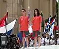 Jeux olympiques de la jeunesse d'été de 2010, à Singapour, du 14 au 26 août 2010. Les chefs de file de l'équipe nationale sont Katarina Biserčić (championne européenne de tir) et Luka Milićević (médaillé d'or à plusieurs Olympiades scientifiques internationales).