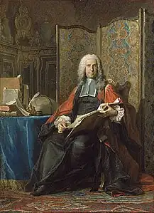 Portrait de Gabriel Bernard de Rieux (Salon de 1741)Los Angeles, Getty Center