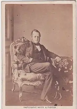 Cavour vers 1850