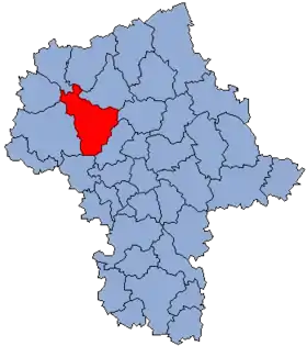Localisation de Powiat de Płońsk