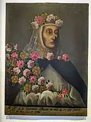 Mère de la Encarnación, musée d'Art religieux de l'ancien couvent de Santa Mónica, Puebla (Mexique), 1756