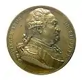 Jacques-Jean Barre, médaille de 1825 en l'honneur de Suffren.