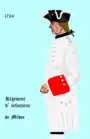 régiment de Médoc de 1734 à 1757