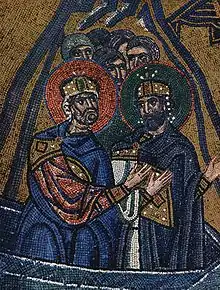 mosaïque : des rois saints