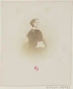 Nadar, Constance Quéniaux (vers 1855), Paris, BnF.