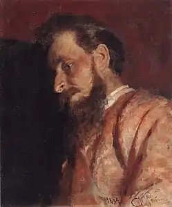 Portrait d'homme (de profil)