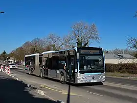 Cergy est desservi par de nombreuses lignes de bus Cergy-Pontoise Confluence