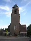 Notre-Dame du Rosaire, Merelbeke, Belgique.