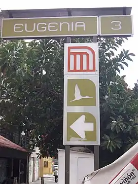 Accès à la station.