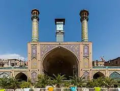Cour de la mosquée du Shah