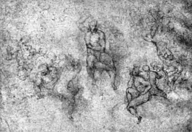 Étude, musée Bonnat de Bayonne, crayon, 34,5 × 29,1 cm.