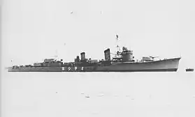 illustration de Michishio (destroyer)