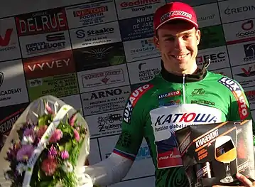 Anton Vorobyev est leader du classement par points.