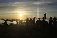 Midnight sun de Nordlystoppen