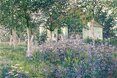 Mijn atelier in juni, collection Musée des Beaux-Arts de Gand