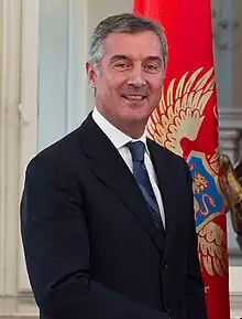 MonténégroMilo Đukanović,  Président