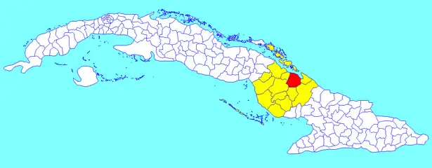 Municipalité de Minas dans la province de Camagüey