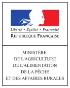 Logo du ministère de l'Agriculture, de l'Alimentation, de la Pêche et des Affaires rurales de 2002 à 2004
