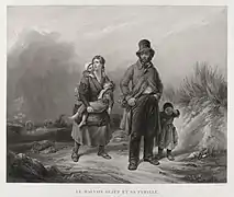 Le mauvais sujet et sa famille, d'après François Grenier de Saint Martin, (1832), Rijksmuseum, Amsterdam.