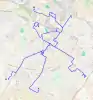 Etat du réseau en 2013 (21 km)