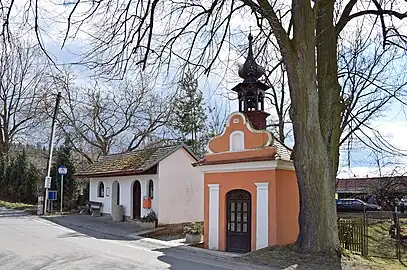 Chapelle à Mokrý Lom.