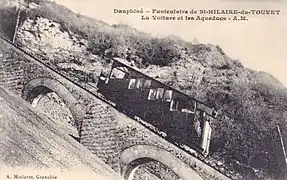 Voiture d'origine du funiculaire