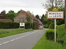 Entrée du village