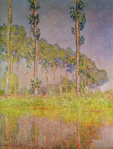 Les Trois arbres, printemps - 1891.