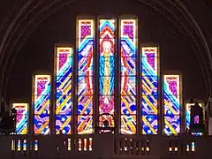 Verrière Est: L'Immaculée Conception