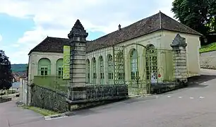 L'entrée du musée Buffon.