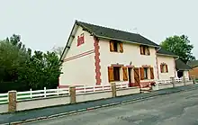 La gare actuelle, devenue habitation.