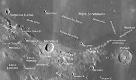 Image illustrative de l'article Menelaus (cratère)