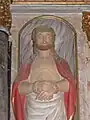 Église paroissiale Saint-Pierre : maître-autel, statue de l'Ecce Homo.
