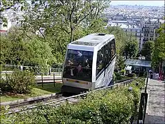 Funiculaire de Montmartre.