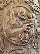 Saint Pierre, détail de la chaire.