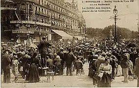 Les Gueux, place de la Comédie